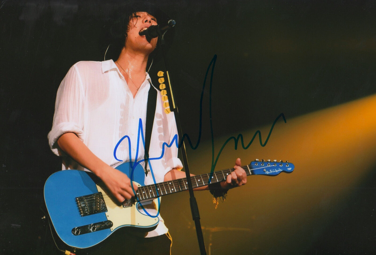 Yojiro Noda signed 8x12 inch Photo Poster painting autograph