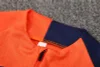 Barcelona 25-26 1/4 Zip Tracksuit Player Version T90- Orange Chandal