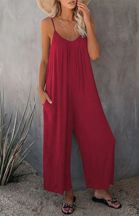 Ultimate Flowy Jumpsuit With Pockets