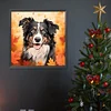Diamond Painting-DIY Full Round Drill Maple Leaf Puppy