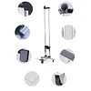 Mini Portable Stainless Steel Carrying Bracket Luggage Folding Shopping Cart