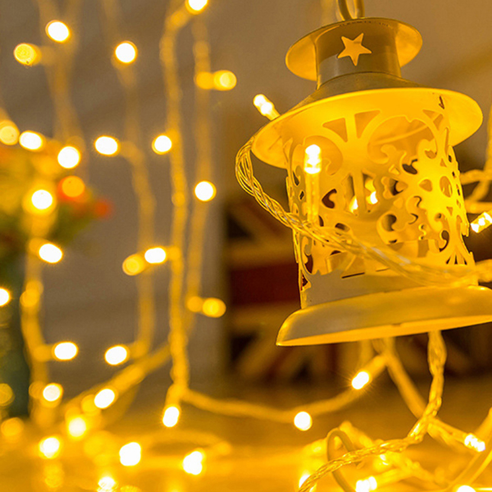 

4.35m 40LED Curtain Light String Icicle Light USB Powered Xmas Party Decor, 501 Original