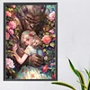 (40*60cm)Beauty And The Beast - Round AB Drill Diamond Painting