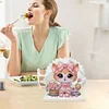 (US Only)Cat DIY Diamond Painting Napkin Holder Set Unique Gift for Friends and Family