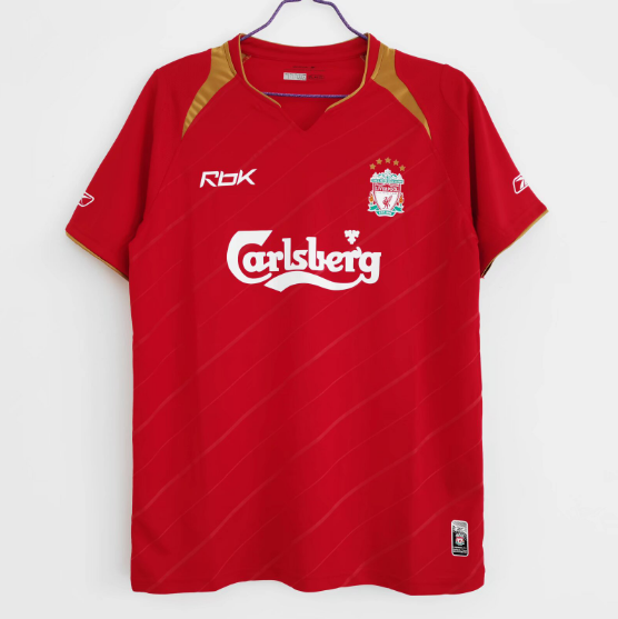 Retro 05/06 Liverpool Home Football Shirt Thai Quality
