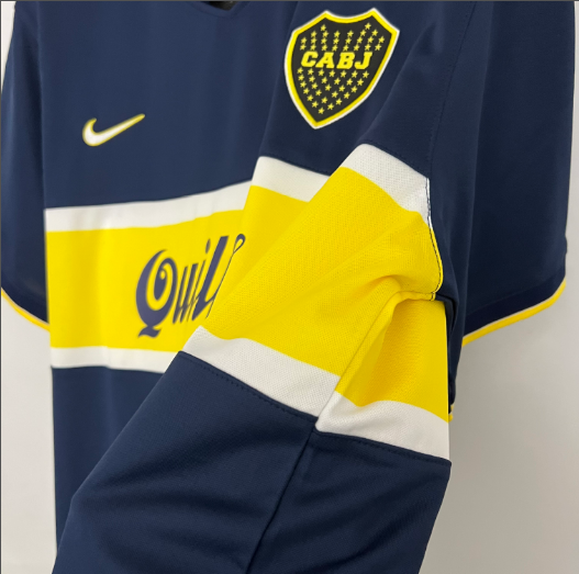 Retro Boca Juniors 1997 home Football Jersey 1:1 Thai Quality