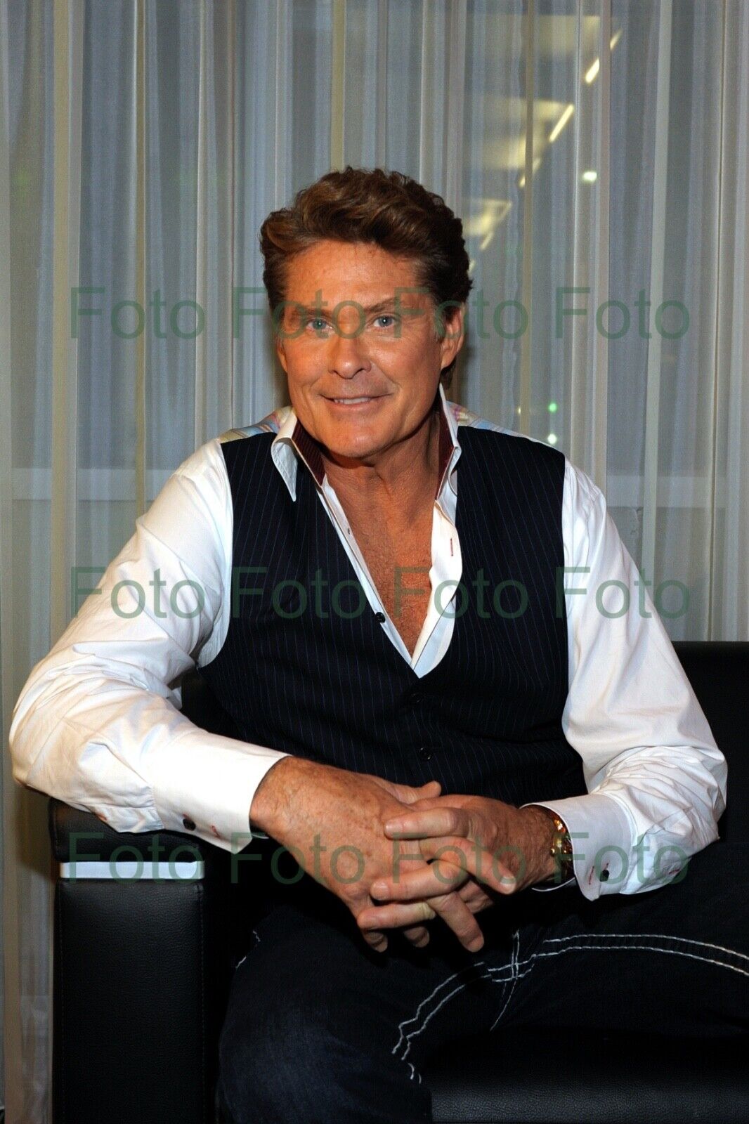 David Hasselhoff Music Film TV Photo Poster painting 20 X 30 CM Without Autograph (Be-9