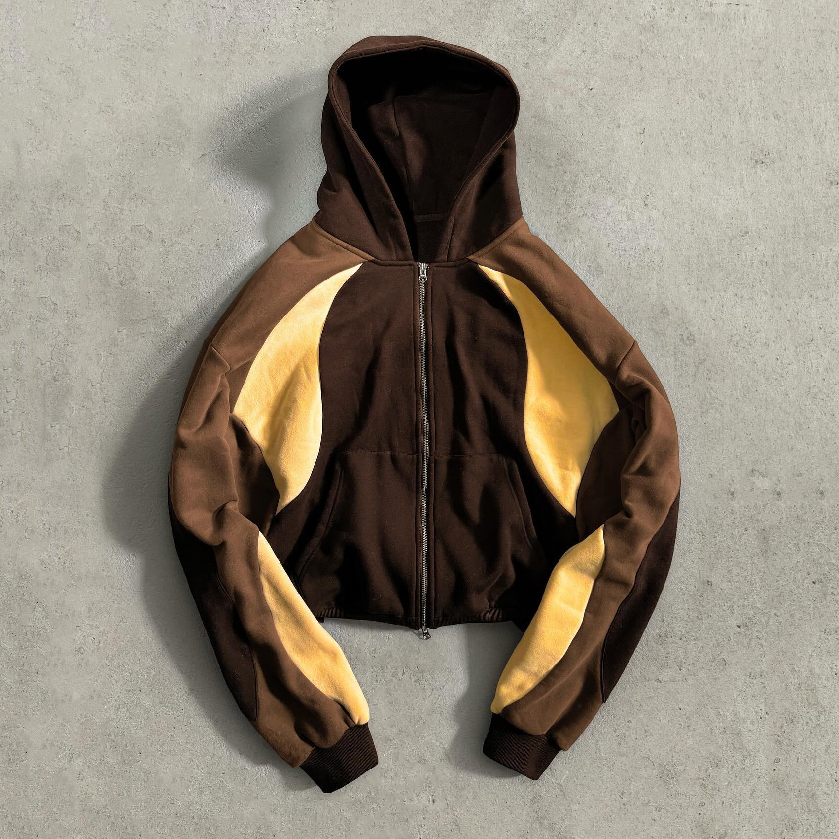Dune Casual Street Vintage Zip-Up Hoodie