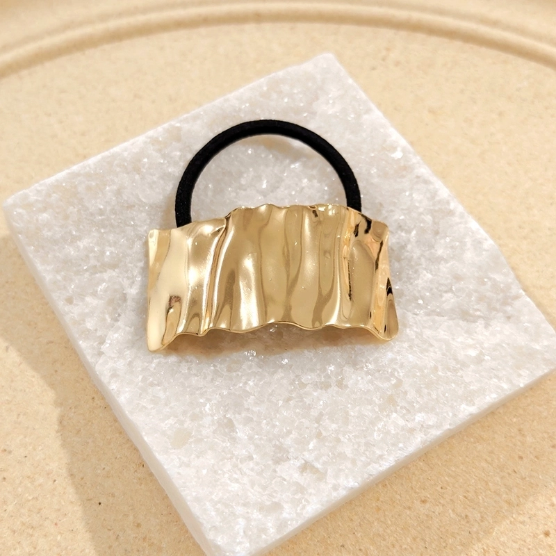 Women’s Classic Style Scallop Starfish Flower 304 Stainless Steel Plating Hair Clip Hair Tie