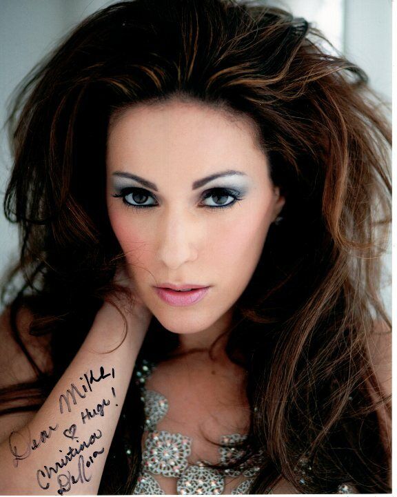 CHRISTINA DEROSA Autographed Signed Photo Poster paintinggraph - To Mike