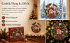 Crystal Dot Art Light Catcher Kit Kitten Christmas 9.45x9.45in