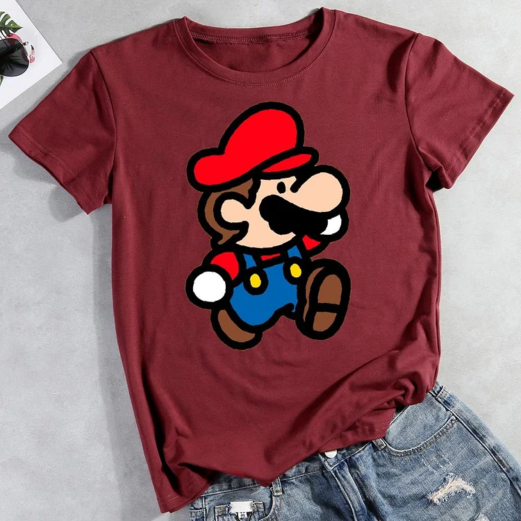 Mario Round Neck T-shirt