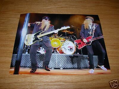 ZZ Top Live 8x10 Concert Photo Poster painting Combo #4 Billy & Dusty