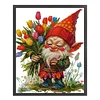 (US Local)Dwarf -14CT Stamped Cross Stitch Kit(40x47cm)