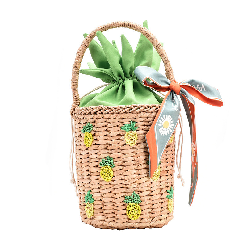 Mature Women New Fashion Shoulder Bag Net Red Silk Scarf Handbag