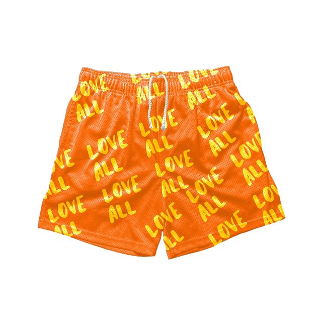 Loveciss®/ “All Love” Street Fashion Hip Hop Mesh Shorts