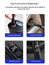 Car Air Pump 6000mAh Portable Wireless Electric Air Pump