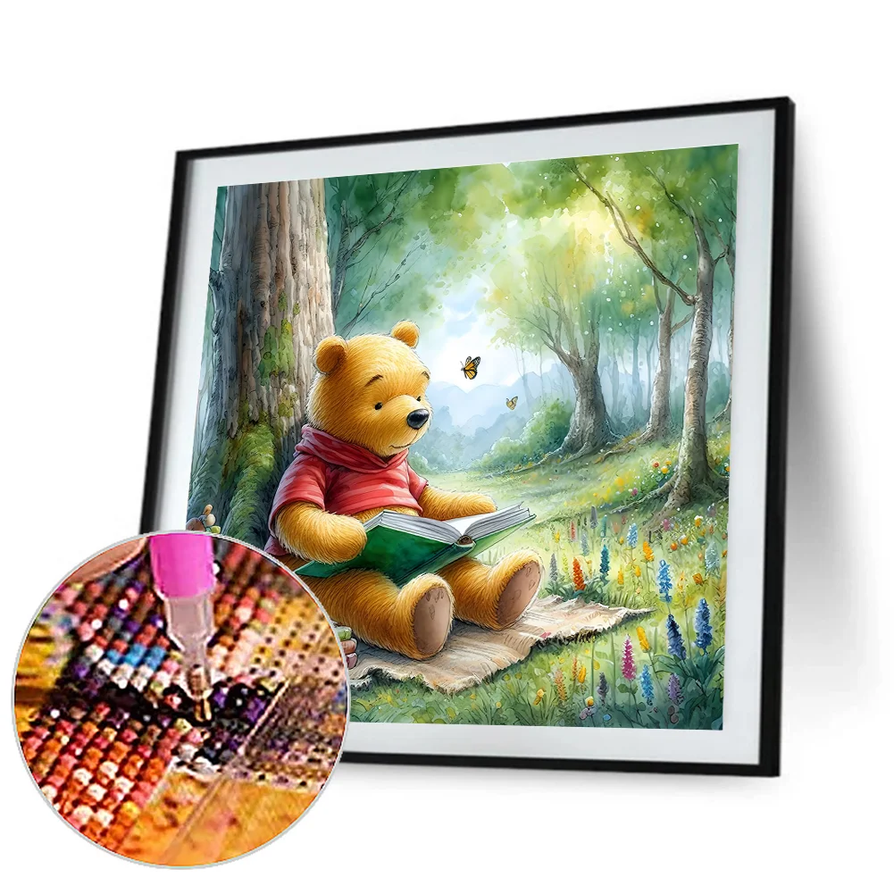 Diamond Painting - Full Round Drill - Winnie the Pooh(Canvas|40*40cm)