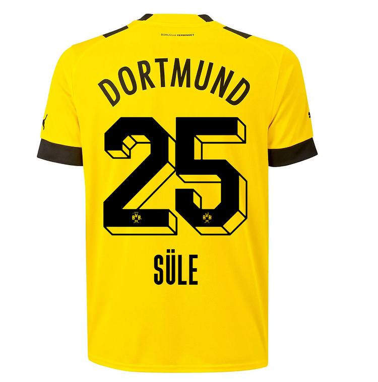 Borussia Dortmund Niklas Süle 25 Home Trikot 2022-2023