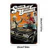 Smokey et le bandit - Panneaux en &eacute;tain m&eacute;tallique(20*30cm/30*40cm) - Garage