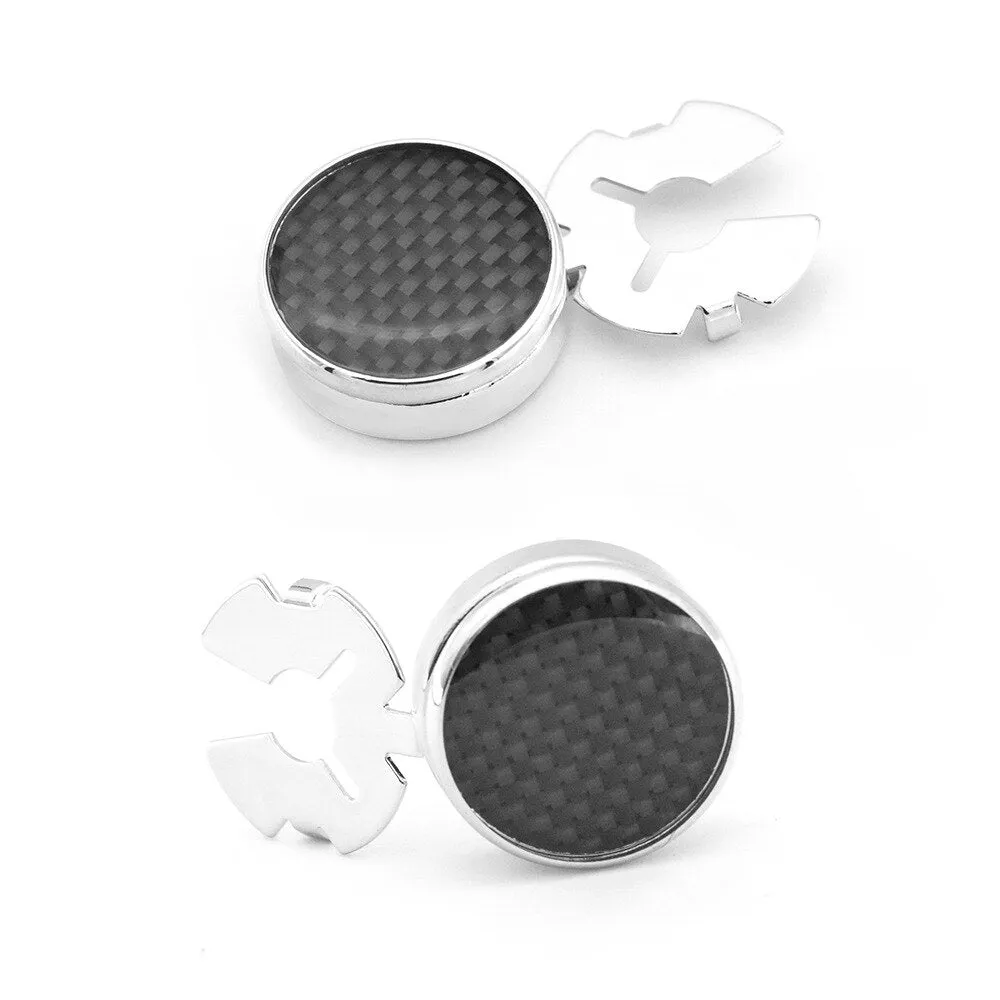 Cufflinks Caps Fashion Men's Gifts High-end Business Banquet Wedding Accessories Trendy Round Star Daily Shirt Buttons Cap