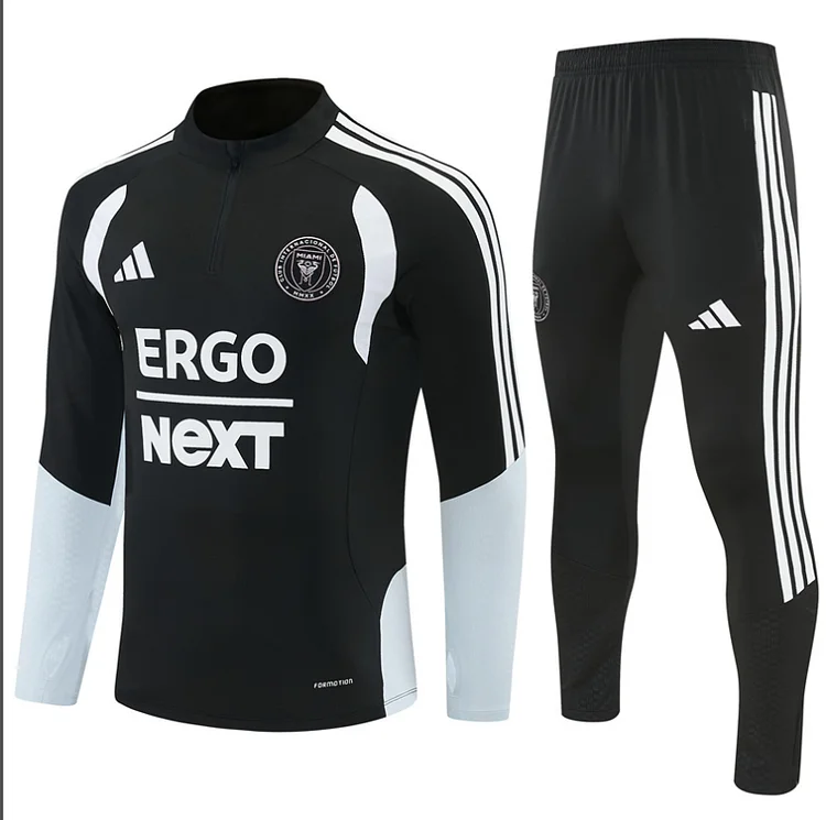 2627 Miami Long-sleeved Half-length Training Suit Adult Set