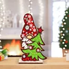 (Multistyle) Ornement En Bois Mignon Gnome-Diy