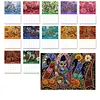 2027 New DIY Diamond Painting Flower Owl Wall Calendar Kit 12-Month Flip Calendar Design Home Decor