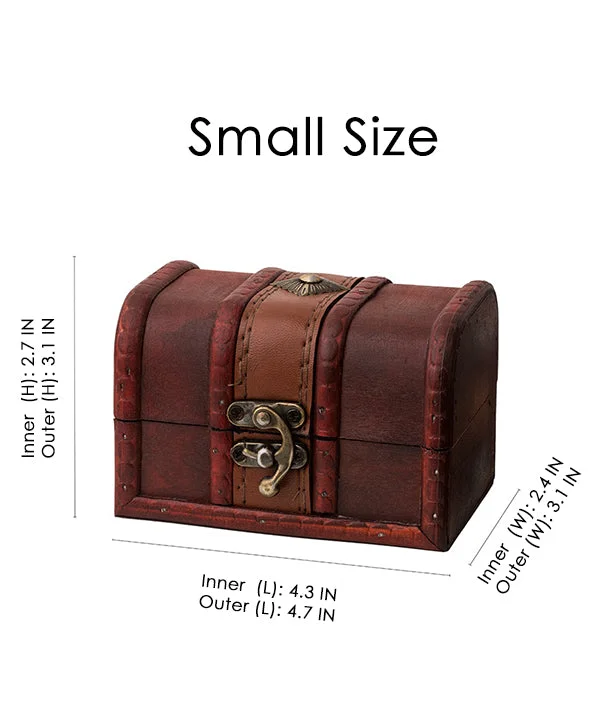 Vintage Wooden Storage Box
