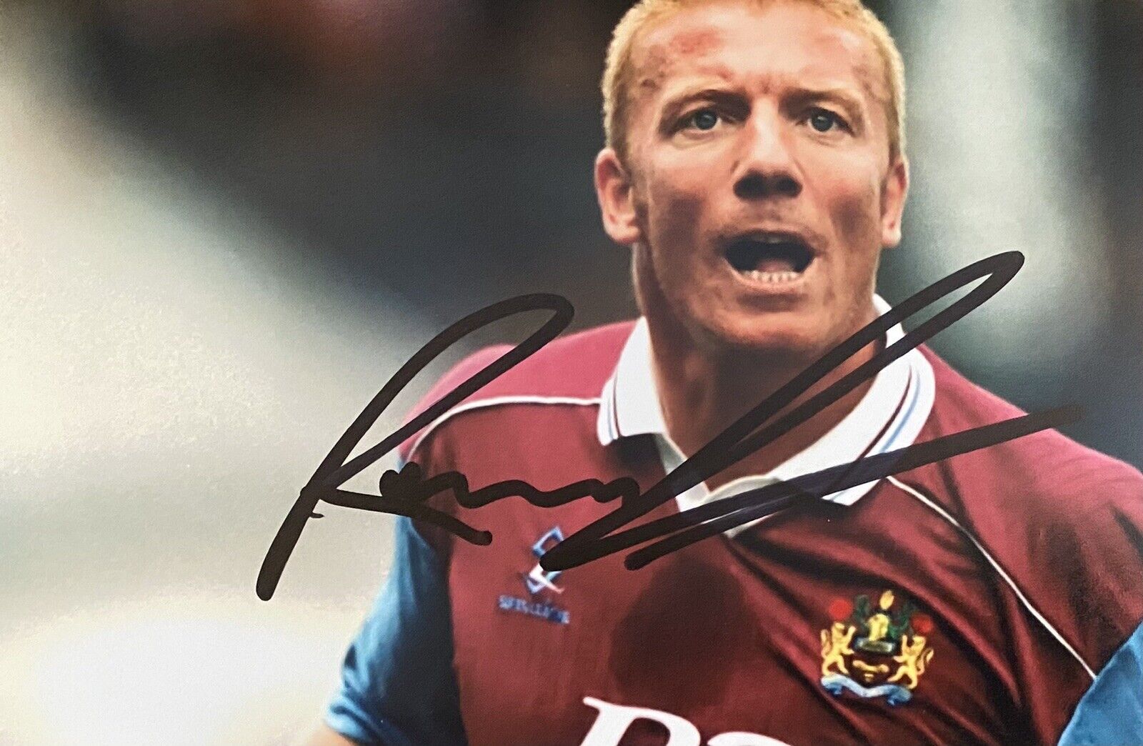 Ronnie Jepson Genuine Hand Signed Burnley 6X4 Photo Poster painting