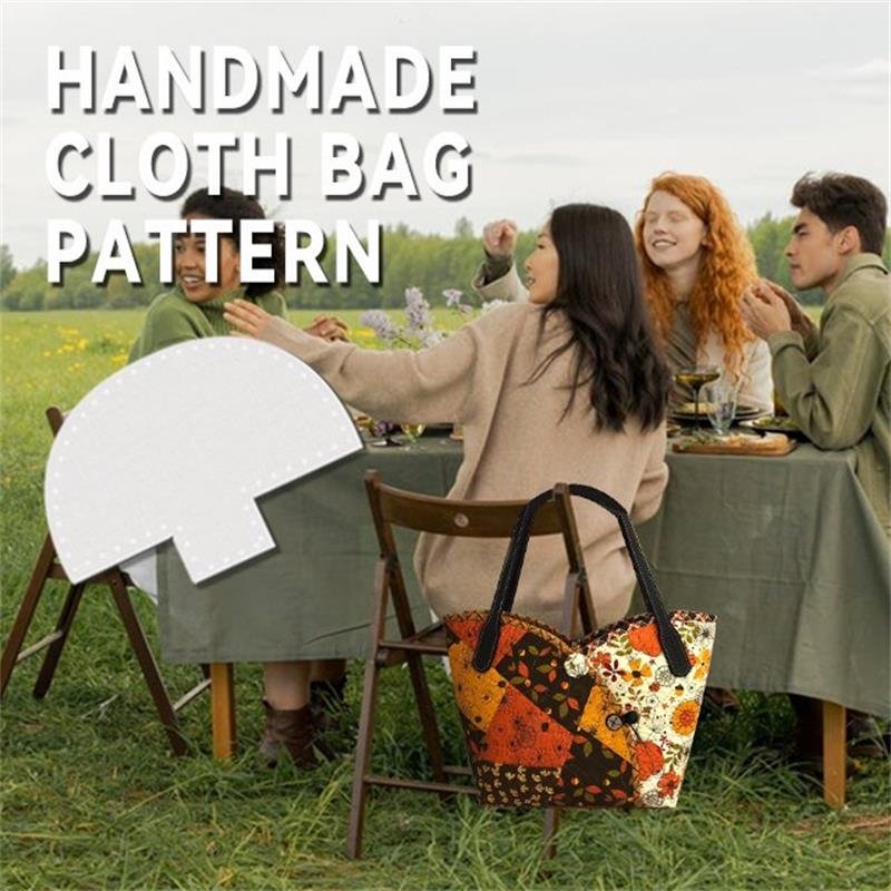 Cute Basket Bag Pattern Template