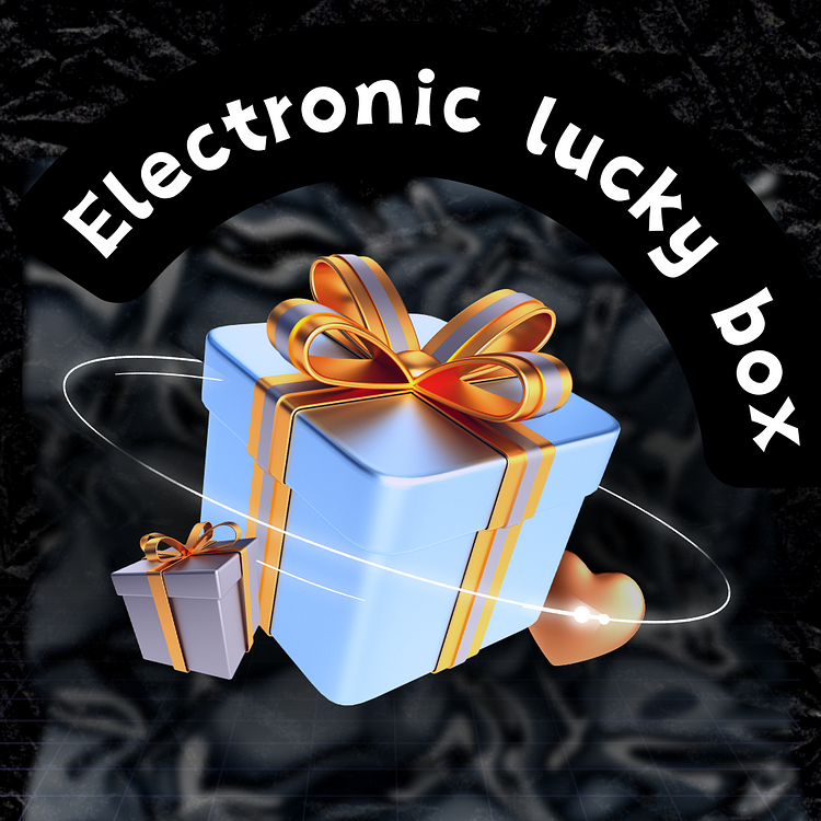 Electronic lucky box (Free Shipping)-Each box is an electric product
