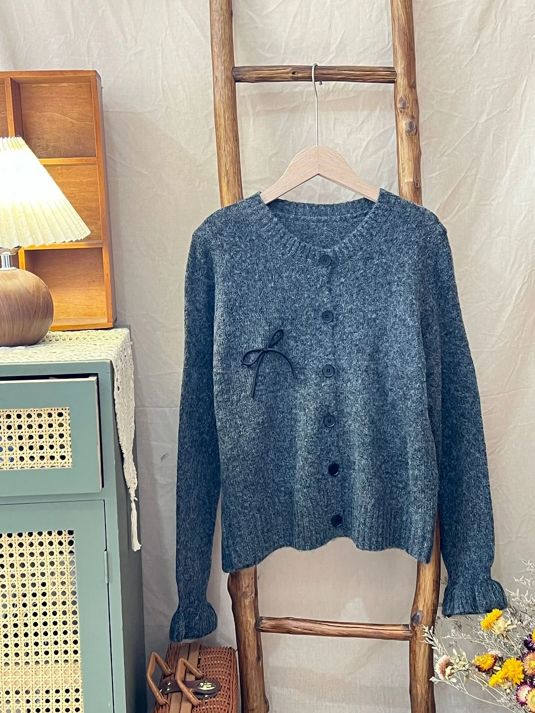 Chicfifth Sweater Women Winter Long Sleeve High Quality Autumn Vintage Top Knitted Cardigan