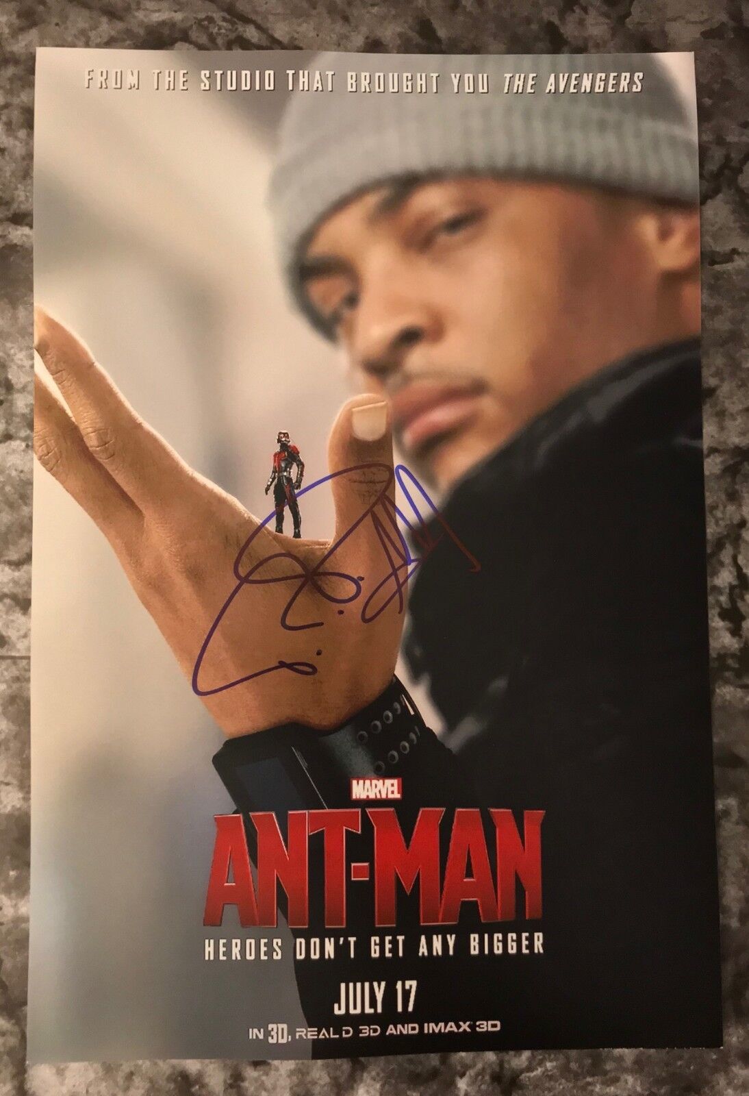 GFA Ant Man Movie * T.I. CLIFFORD HARRIS * Signed 10x15 Photo Poster painting Poster MH1 COA