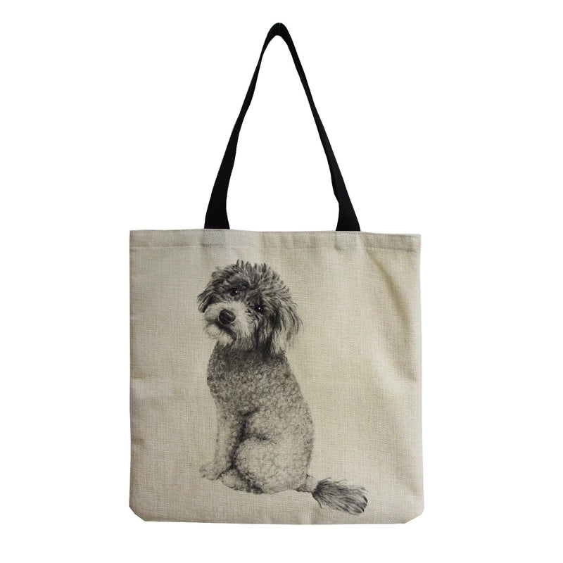 Women’s Cute Dog Shopping Bags