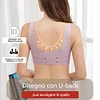 Gioiacombo&trade; Reggiseno Traspirante Con Chiusura Anteriore