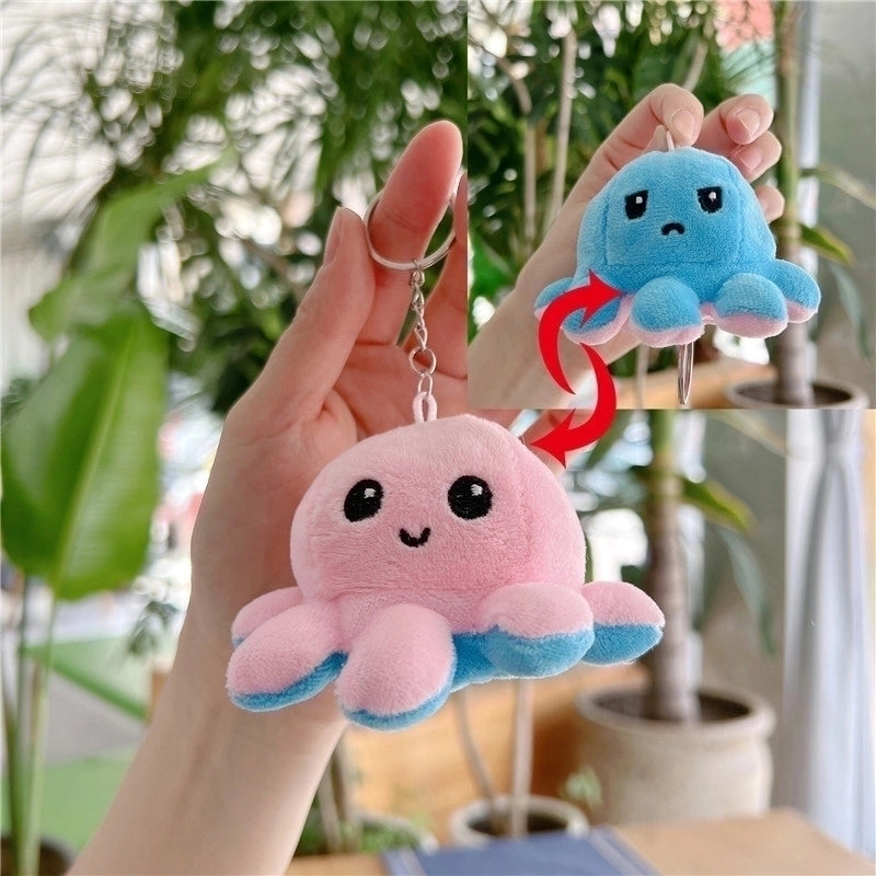 Cute Octopus Pp Cotton Women’s Bag Pendant Keychain