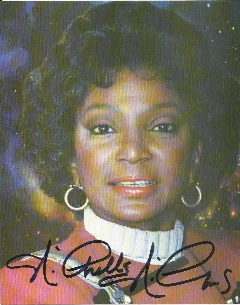 Nichelle Nichols - Star Trek VI signed Photo Poster painting