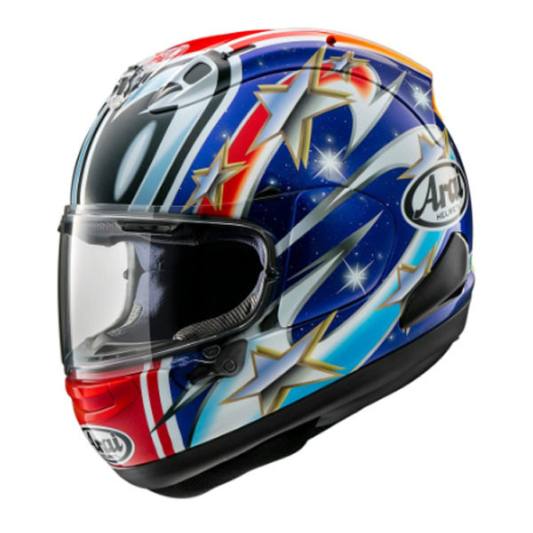 Arai RX-7X 56design NAKANO Red 99 Motorcycle Sports Gear Full Face Fighting Stance Helmet