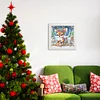 5D DIY Partial Special Shaped Drill Diamond Painting Elk With Frame Kit Home Art19.2x19.2cm