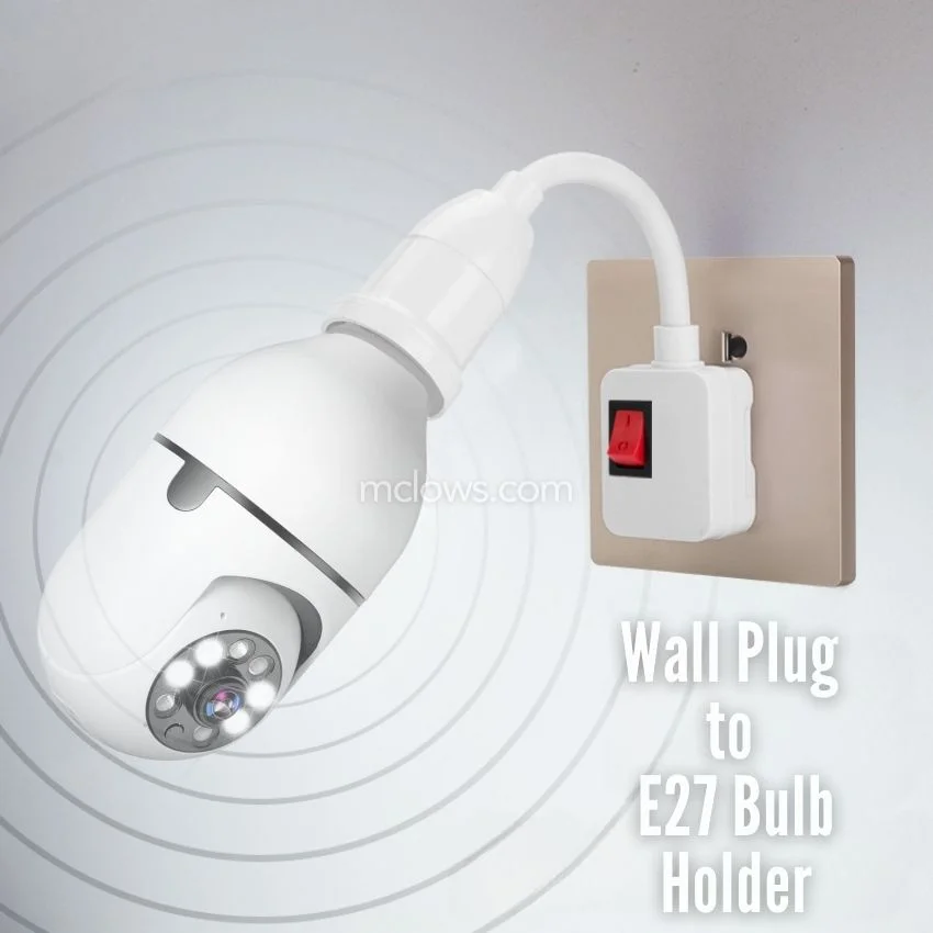 The Original BulbCam360&trade;️ - Wireless Smart Security Cam