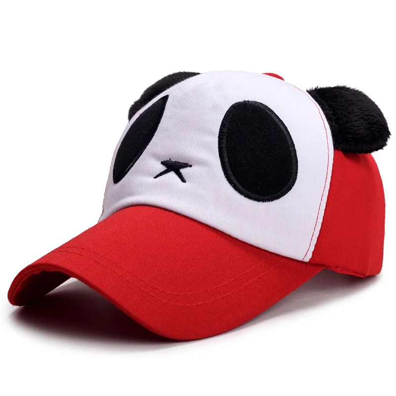 panda hat cartoon cotton baseball cap