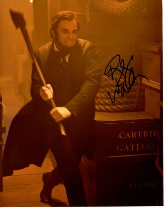 BENJAMIN WALKER signed ABRAHAM LINCOLN VAMPIRE HUNTER 8x10 Photo Poster painting