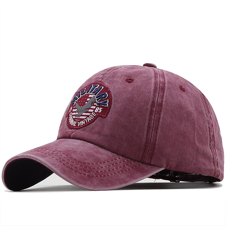 Mens Retro fishing Washed Baseball Cap Fitted Cap Snapback Hat for Men Bone Women Gorras Casual Casquette Letter Black Cap