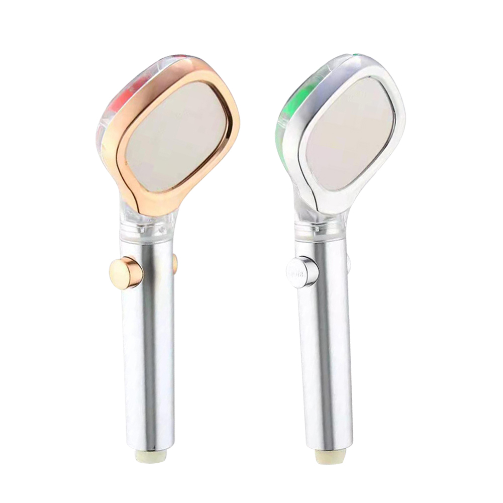 

High Pressure Rainfall Turbo Shower Head Handheld Water Save Shower Head, Gold, 501 Original