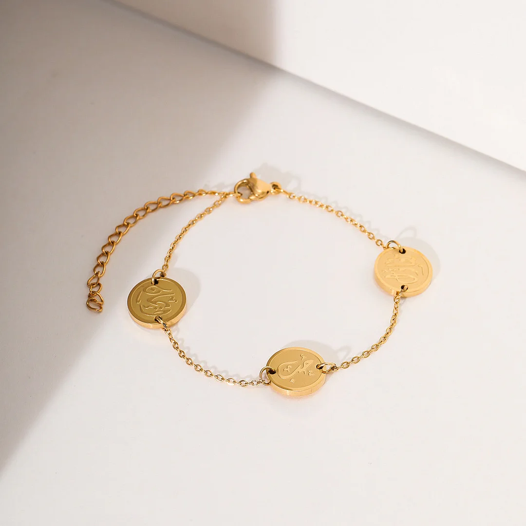 Arabic Element Rune Necklace Bracelet