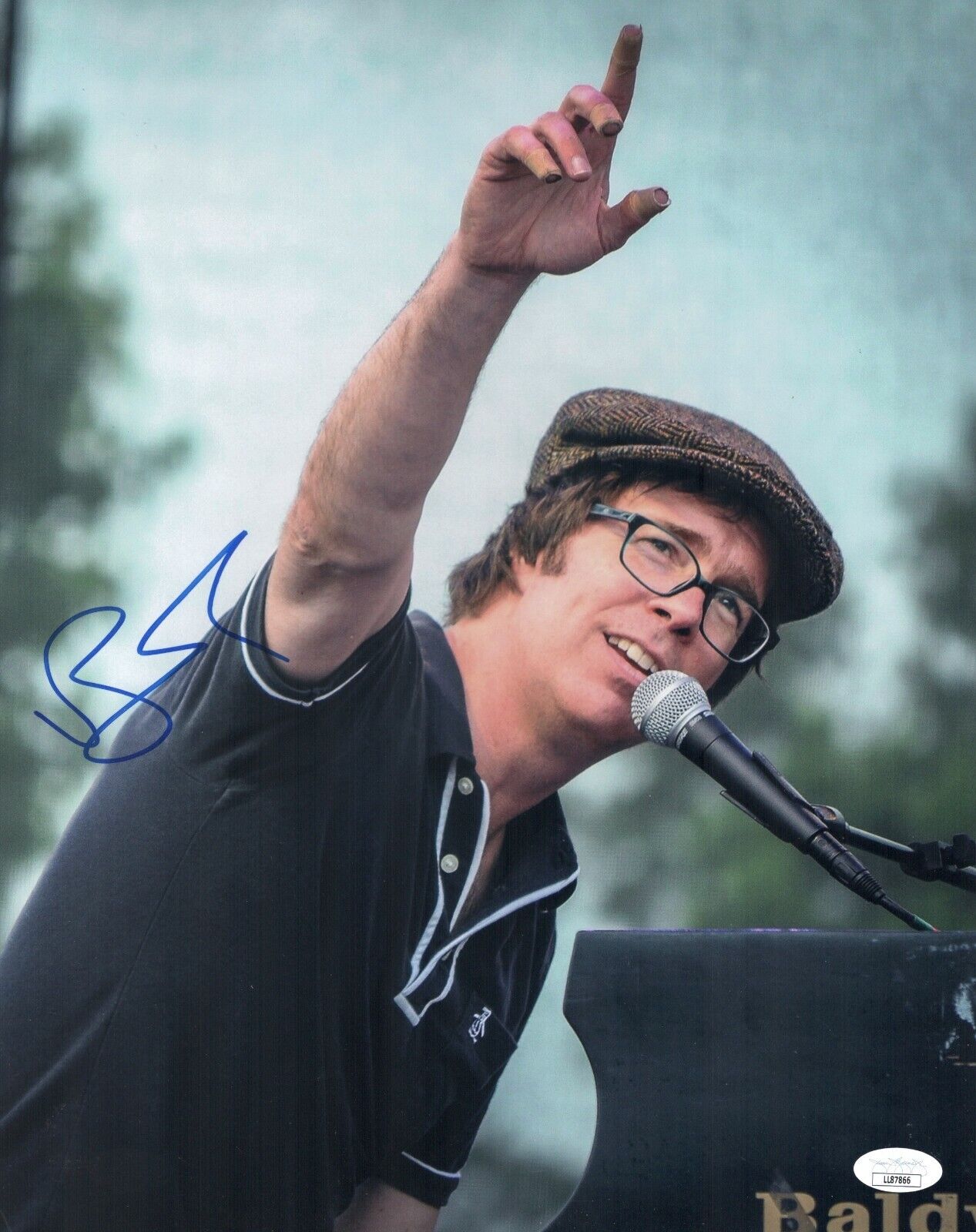 BEN FOLDS Signed 11x14 FIVE FRONTMAN Photo Poster painting IN PERSON Autograph JSA COA Cert