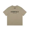 ESSENTIALS Letter Back Unisex T-Shirt