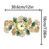 DIY Diamond Painting Special Shaped Art Clock Kits(Flower)