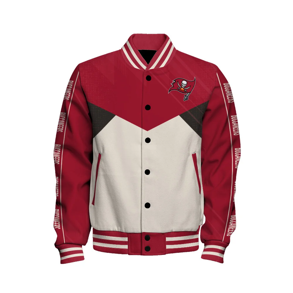 Tampa Bay Buccaneers Football Team 2024 - 25 Personality, Outstanding Unisex Varsity Jacket
